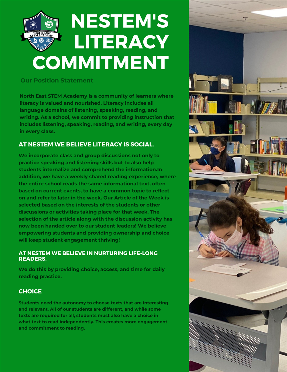 commitment to literacy
